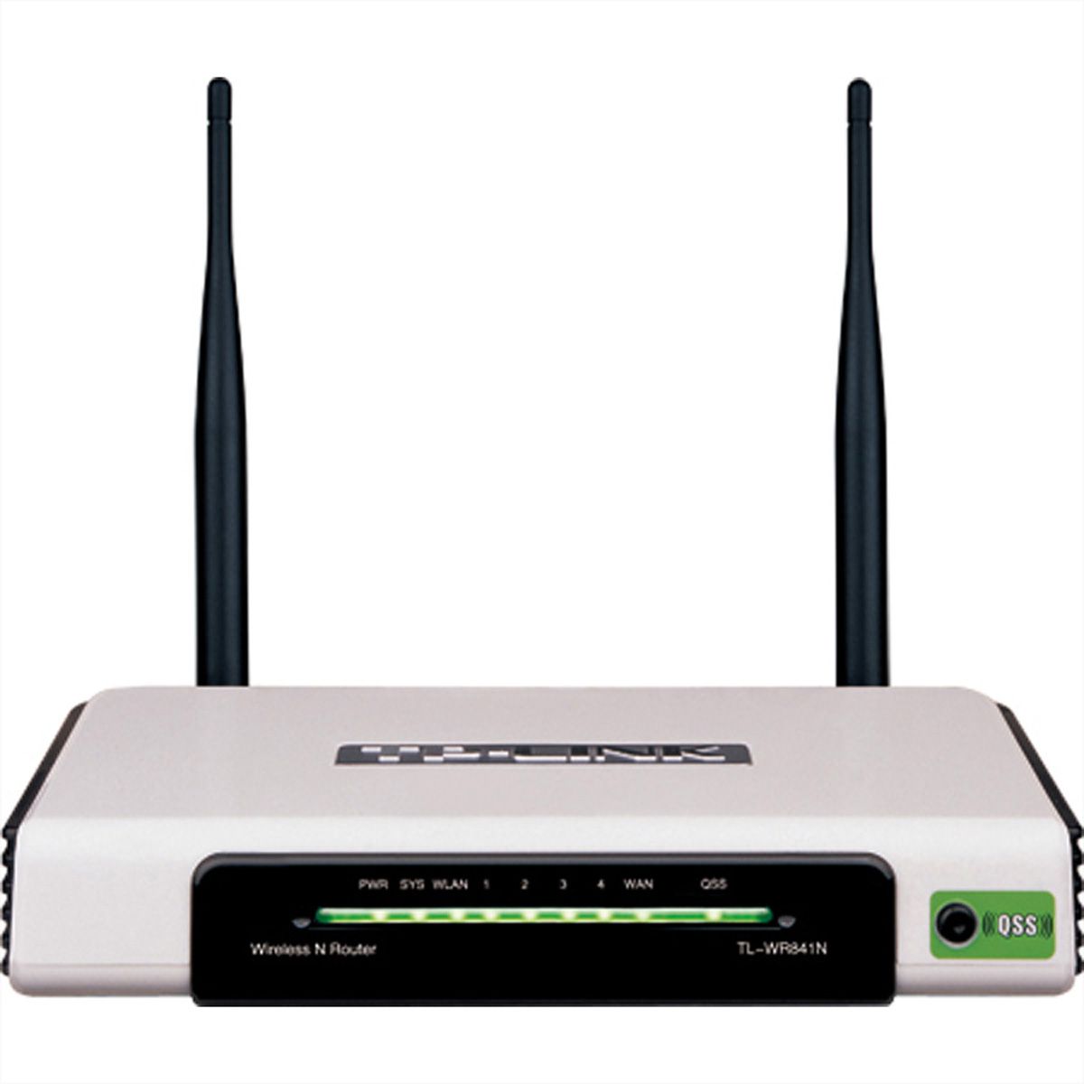 TP-LINK TL-WR841N Wireless N Router, 2 feste Antennen