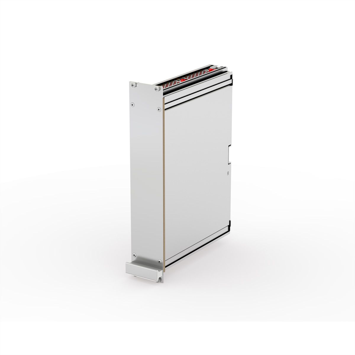 SCHROFF Kassetten PRO 6 HE-Bausätze, Frontplatte geschirmt (Textildichtung) - KAS S2 FS EMV 6HE 10TE 167T
