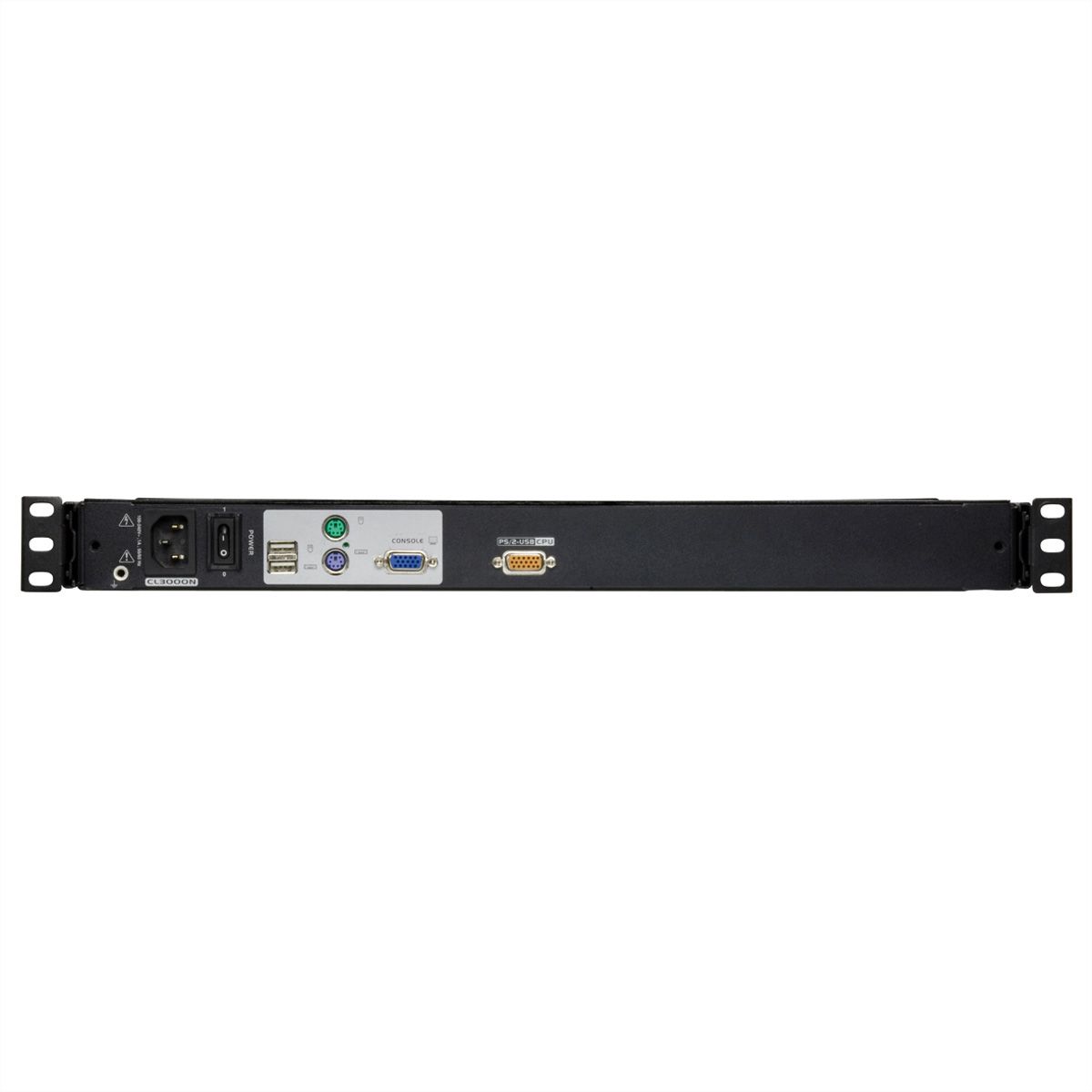 ATEN CL3000N KVM-Konsole, 48cm LCD, VGA, PS/2-USB, USB Port, FR-Layout