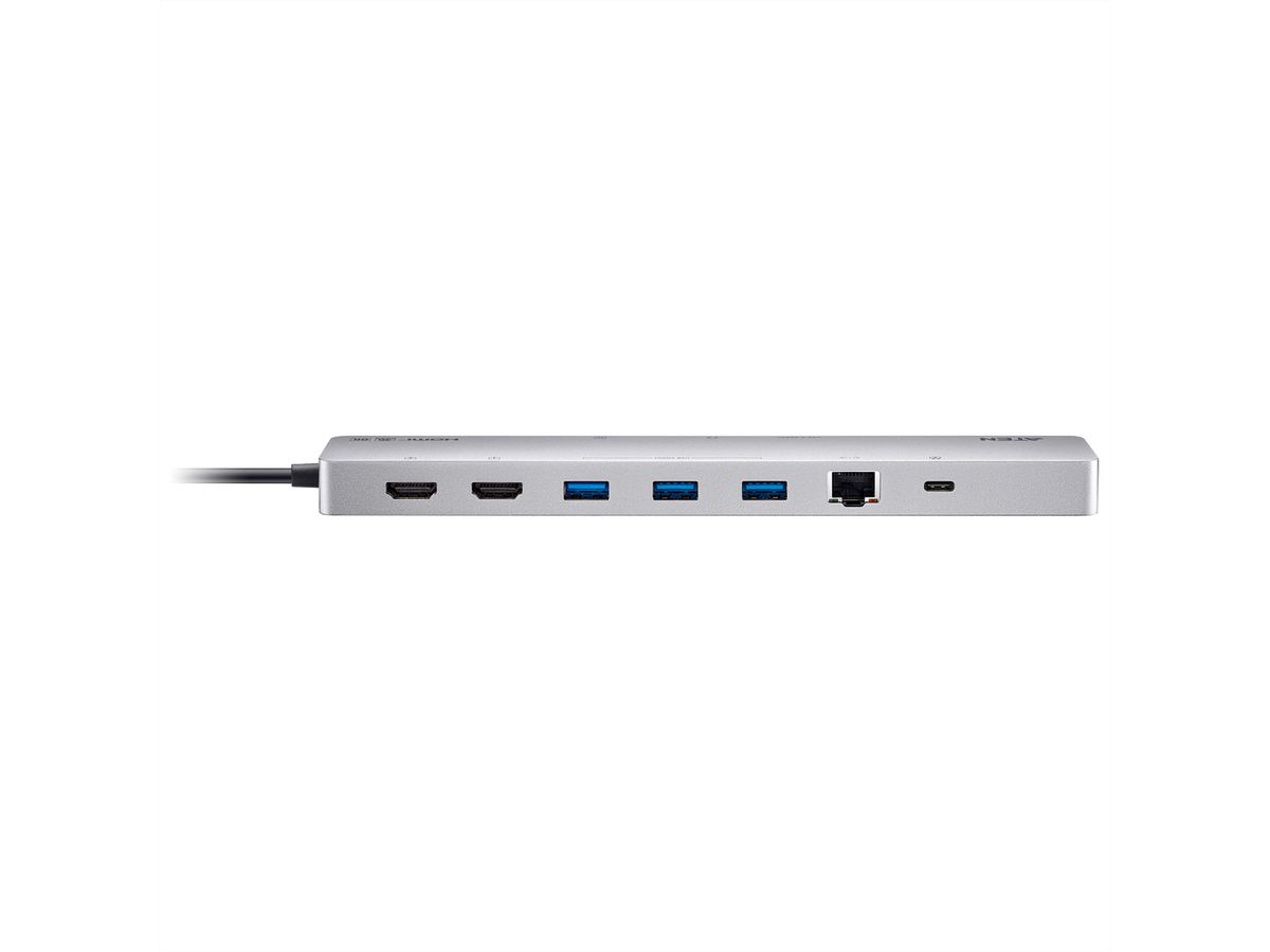 ATEN UH3240 USB-C Dock 4K Dual Display mit Power Passthrough