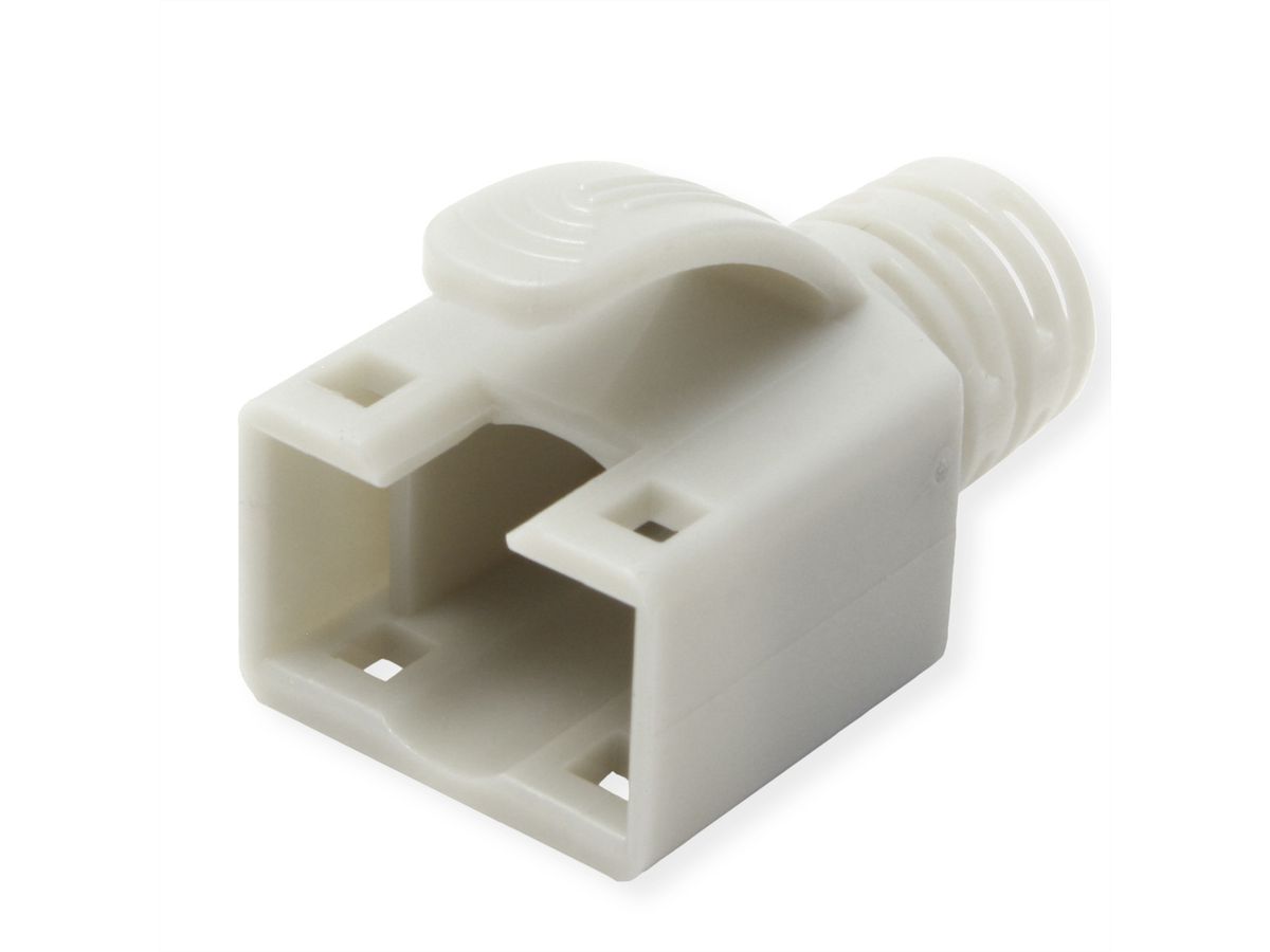 ROLINE Knickschutztülle für RJ-45-Stecker 21.17.3095, 10 Stck, grau