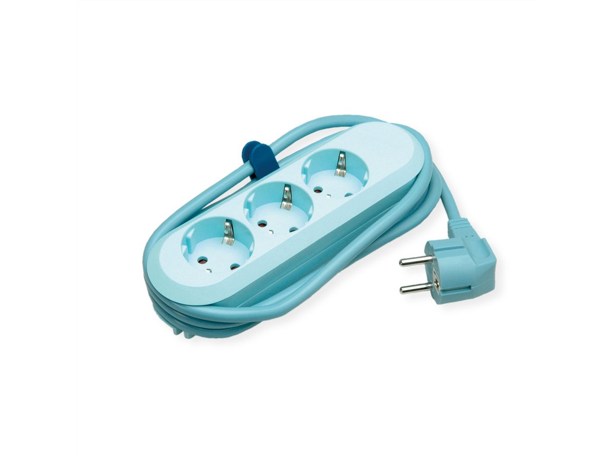BACHMANN 4fach Bundle SMART Steckdosenleiste 3x CEE7/3, mit 
