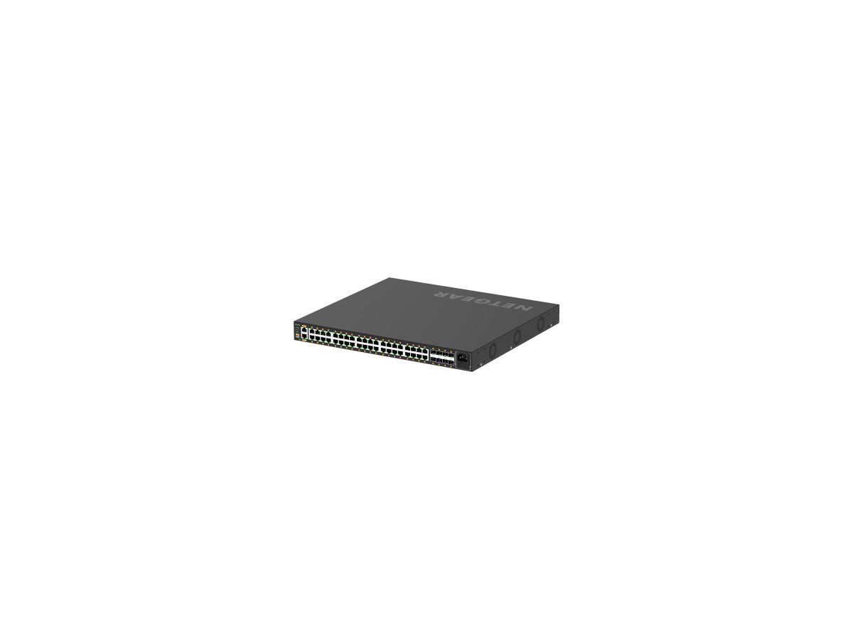 NETGEAR GSM4248P-100EUS Netzwerk-Switch Managed L2/L3/L4 Gigabit Ethernet (10/100/1000) Power over Ethernet (PoE) Schwarz