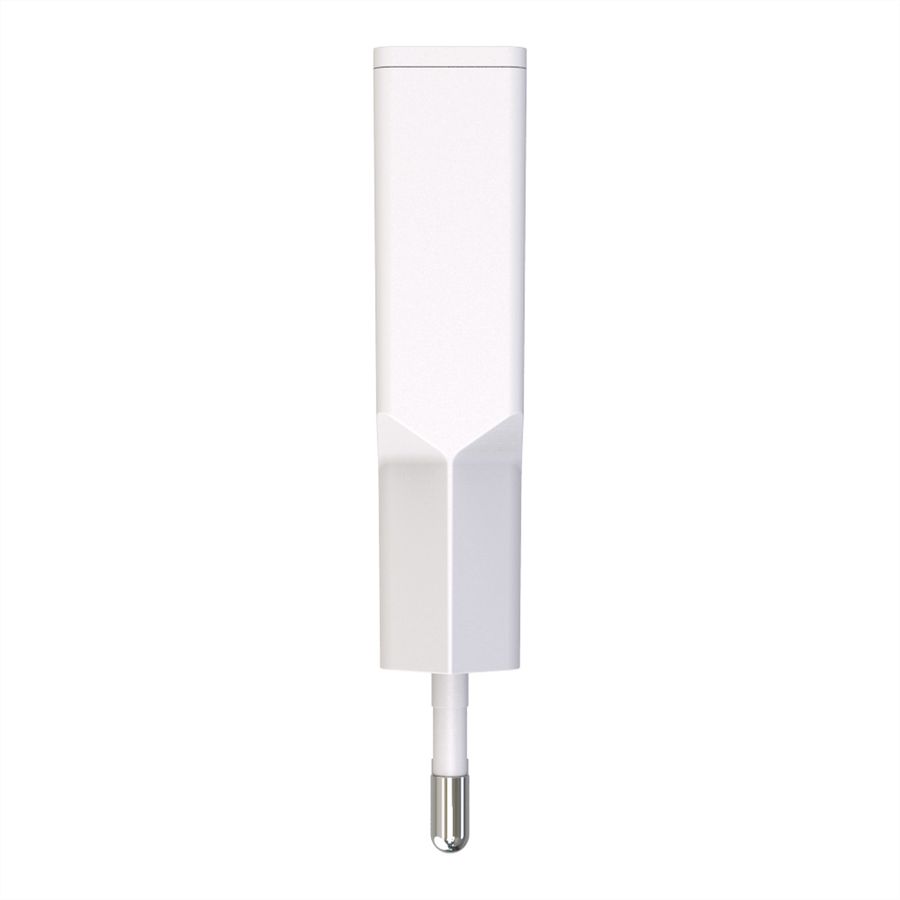 VALUE USB Charger mit Euro-Stecker, 2 Ports Typ A+C, 30W
