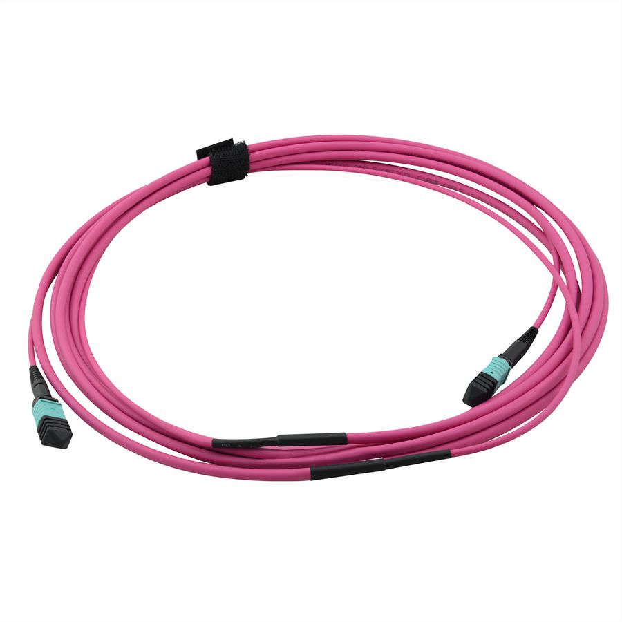 VALUE MPO-Trunk-Kabel 50/125µm OM4, MPO/MPO, TYPE A, violett, 3 m