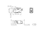 METZ CONNECT 25Gmodul, RJ45-Keystone-Modul