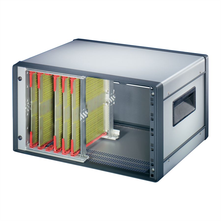 SCHROFF 19"-Gehäuse 7 HE - COMPTEC GEHAEUSE 7HE 500T