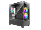 XILENCE Xilent Beam ATX PC Case black, X218.ARGB Gaming ATX PC Case schwarz