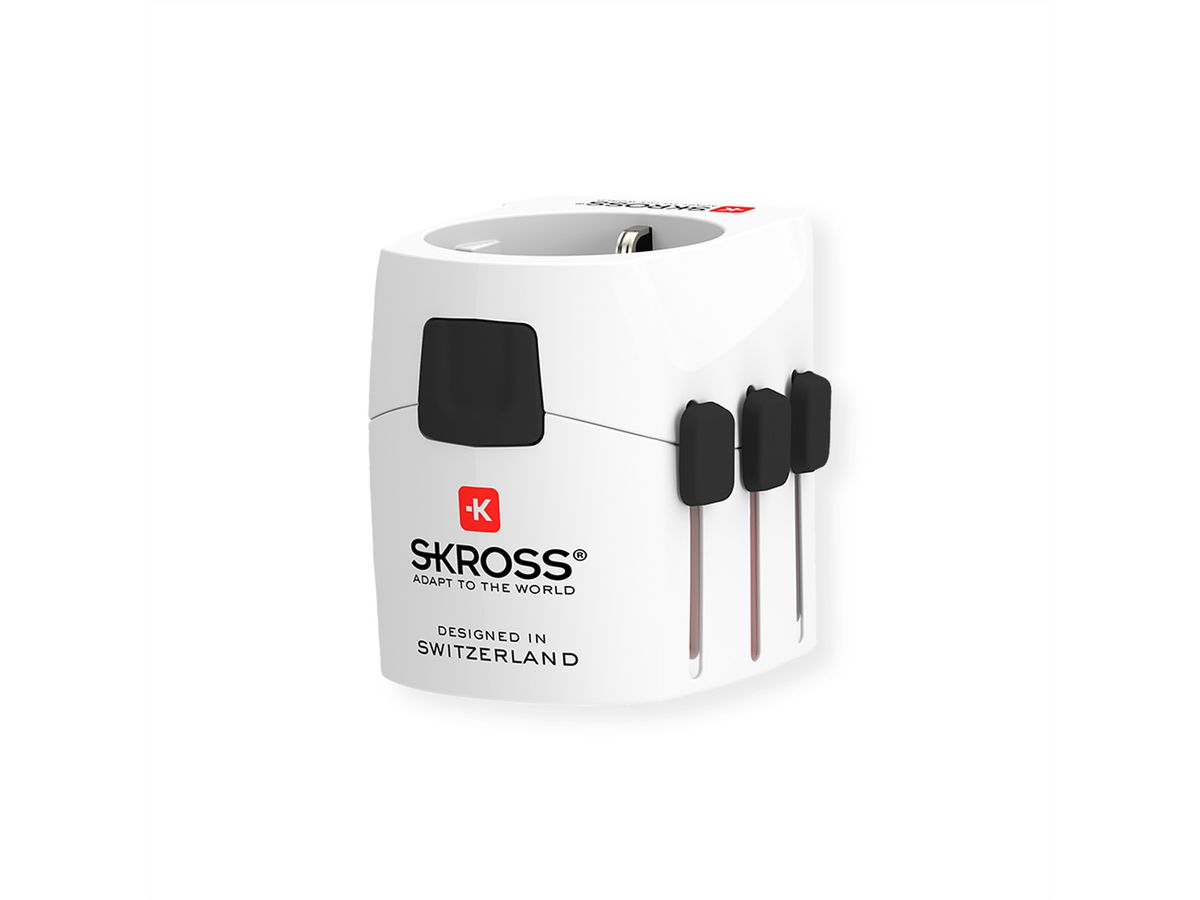 Skross PRO Light World Universal Reiseadapter, Weltweit