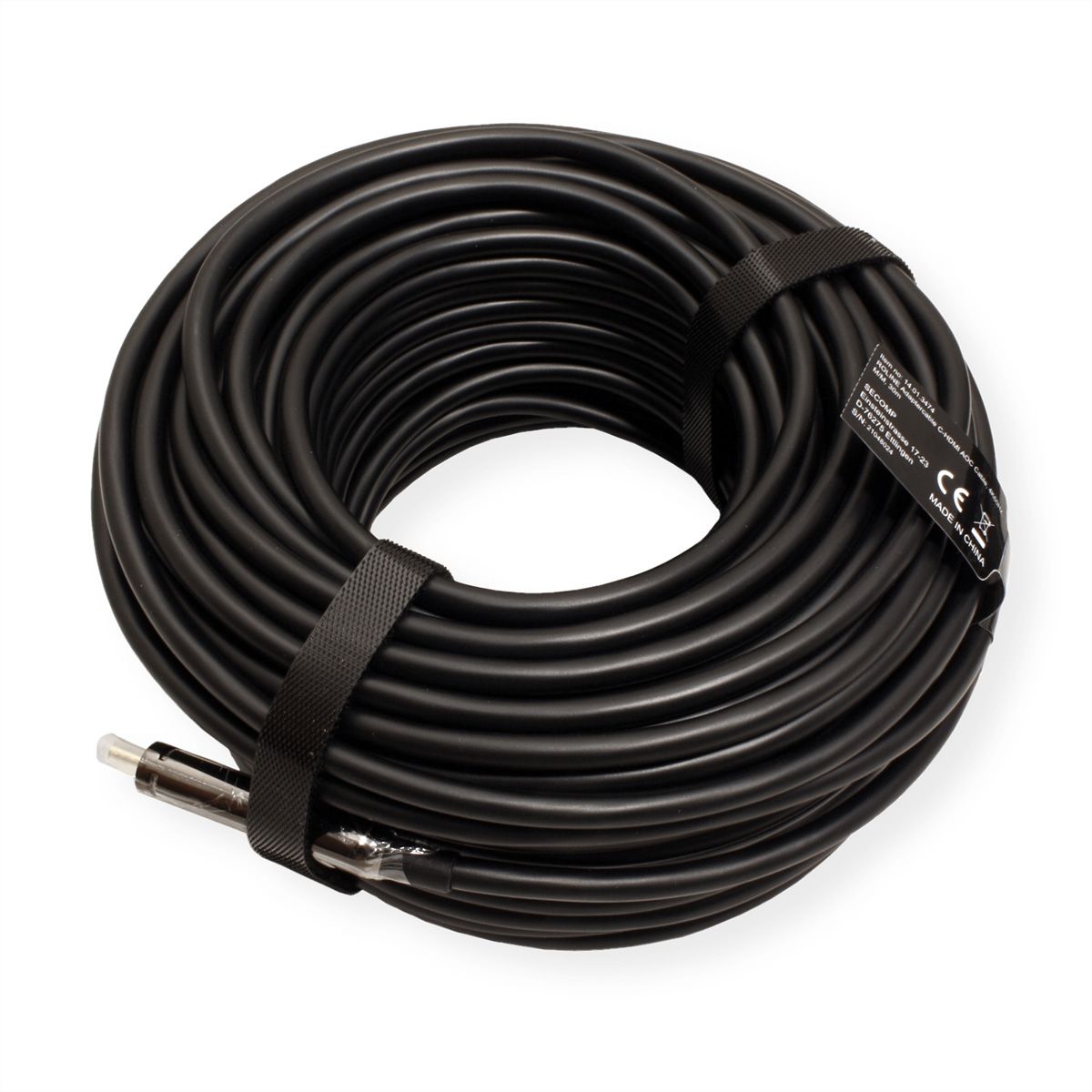 ROLINE USB Typ C - HDMI (AOC) Adapterkabel, ST/ST, 4K60, 30 m