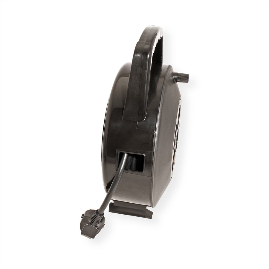 BACHMANN Schutzkontakt-Aufrollkabelbox 4fach AC230V Kabel, 10 m