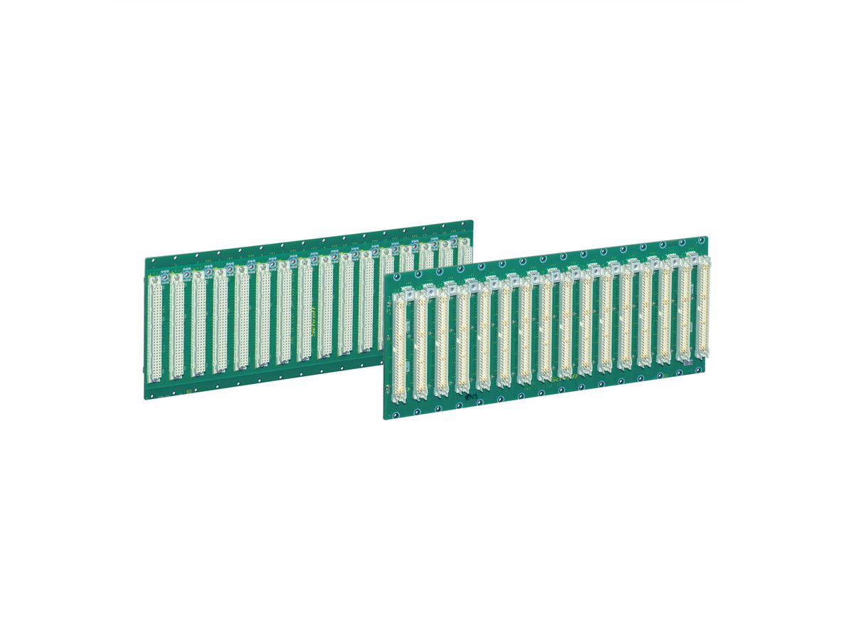 SCHROFF BUSPLATINE 6SLOT VME J2 SMD