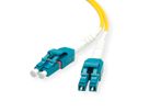 ROLINE LWL-Kabel Duplex, Single Mode 9/125µm OS2, LC/LC, gelb, 5 m