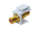 VALUE RCA-Keystone-Kupplung, Kunststoff, rot