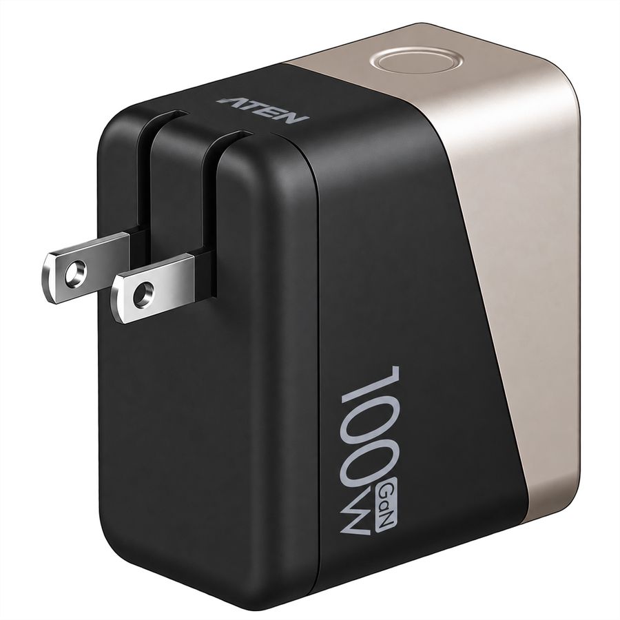 ATEN UP5100 100W 4P Smart Display Charger, GaN, 100W