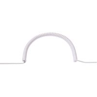 BACHMANN Wendelleitung 1,5m-6m ws 0,2m gerade, H05VV-F 3G1,5mm², glatt geschnitten
