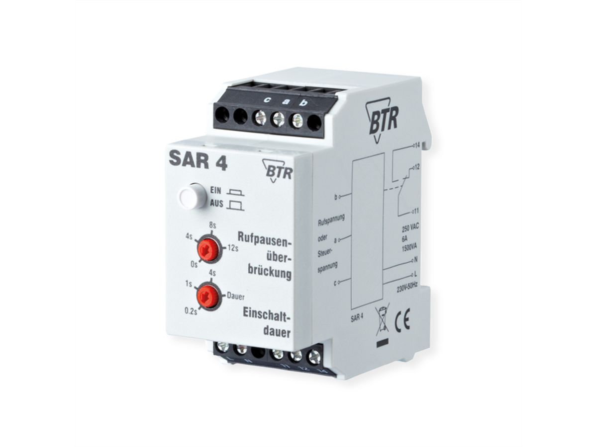 METZ CONNECT SAR 4 Starkstrom-Anschalterelais