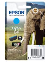 Epson Elephant Singlepack Cyan 24 Claria Photo HD Ink