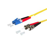 METZ CONNECT OpDAT Patchkabel, LC-D/2xST OS2, 5 m