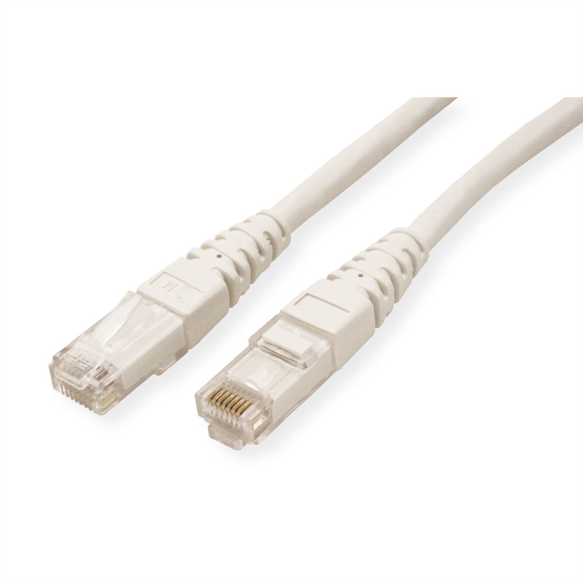 ROLINE Patchkabel Cat.6 (Class E) UTP, weiß, 1 m