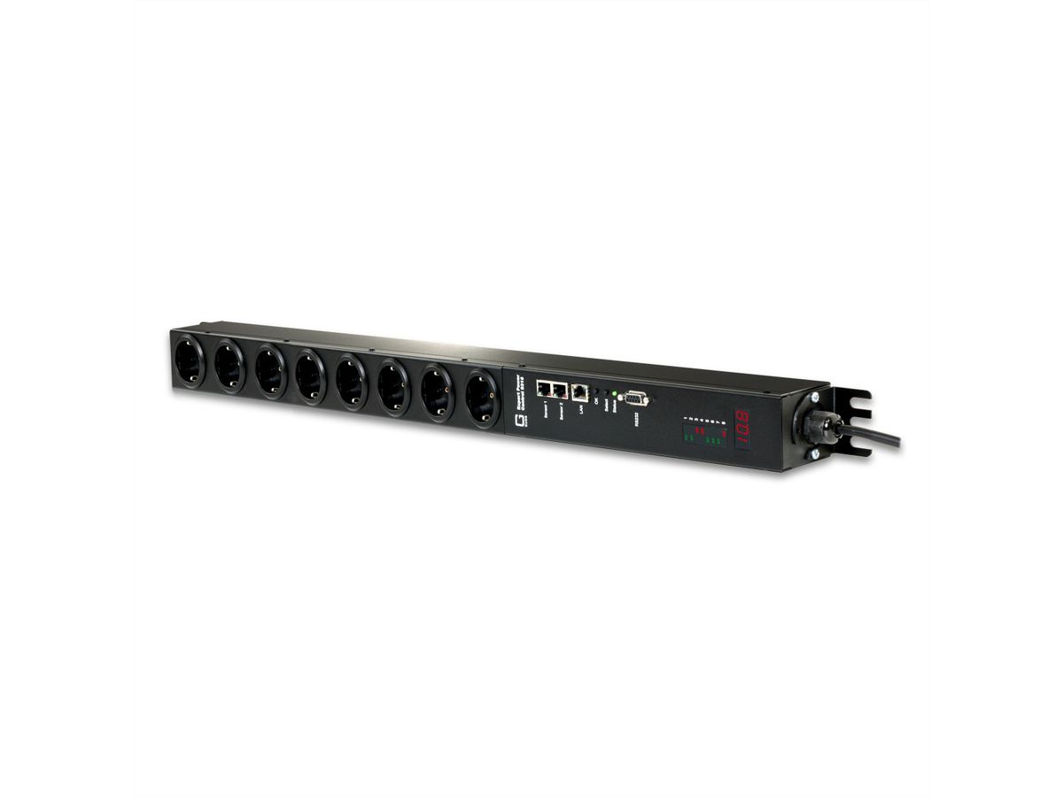 GUDE 8314-1 EPC 8xSchutzkontakt switched PDU mit Energiemessung pro Phase