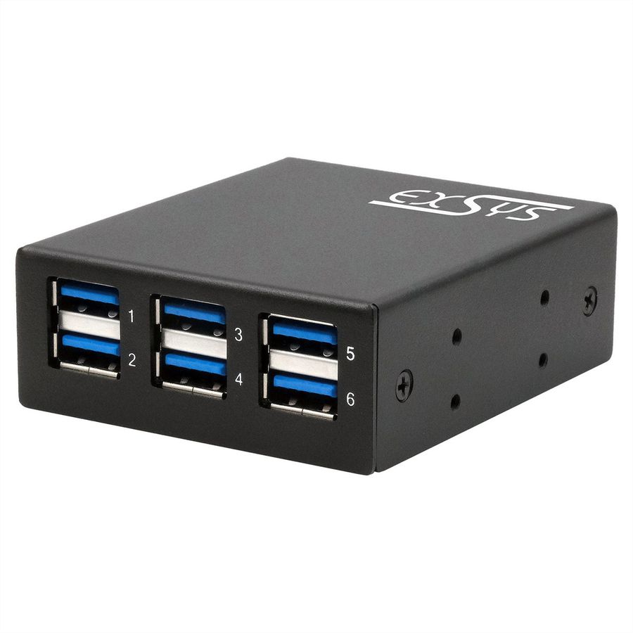 EXSYS EX-11246HMS 6-Port USB 3.2 Gen 1 Hub