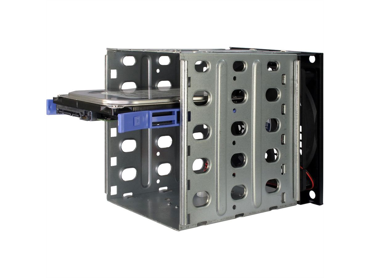 19" Servergehäuse, 4HE, lange Version, schwarz