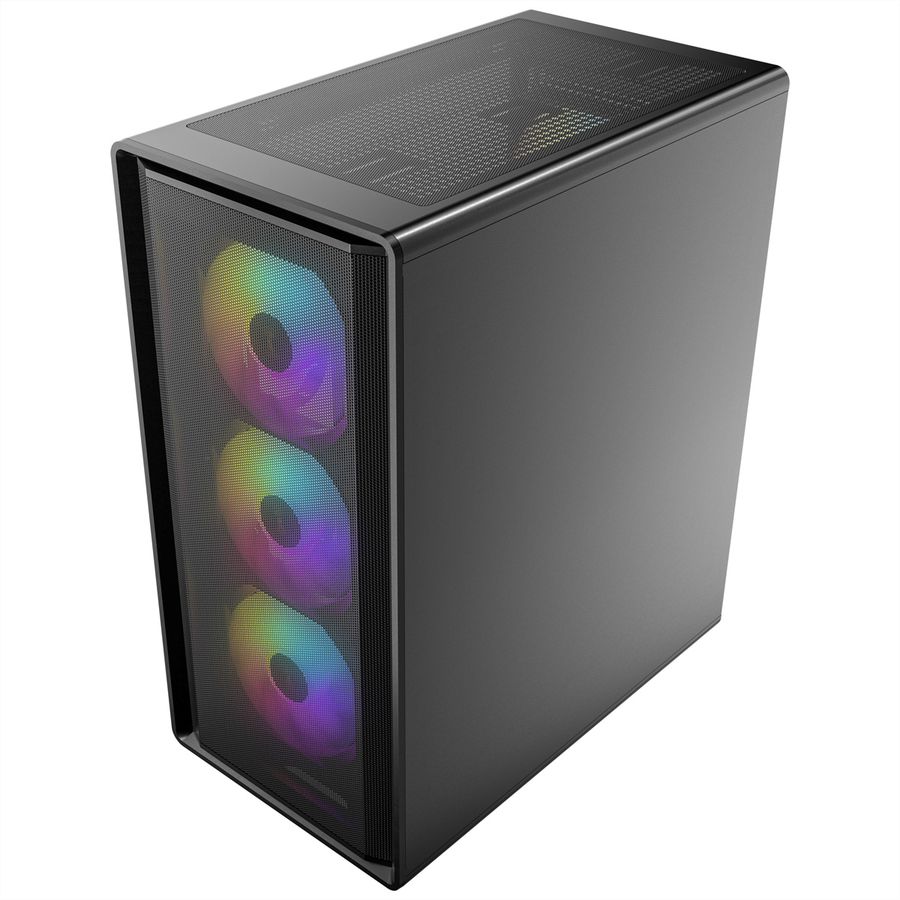 ANTEC Performance P6 Neo ARGB PC Gehäuse ATX Midi Tower, schwarz