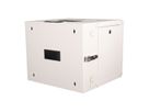 ROLINE 19-Zoll Wandgehäuse Pro 9 HE, 600x600 BxT zweiteilig schwenkbar grau