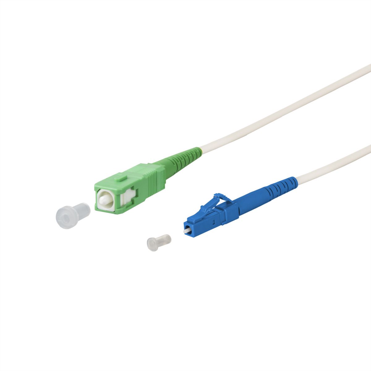 METZ CONNECT OpDAT Patchkabel, SC-S APC/LC-S OS2, 3 m