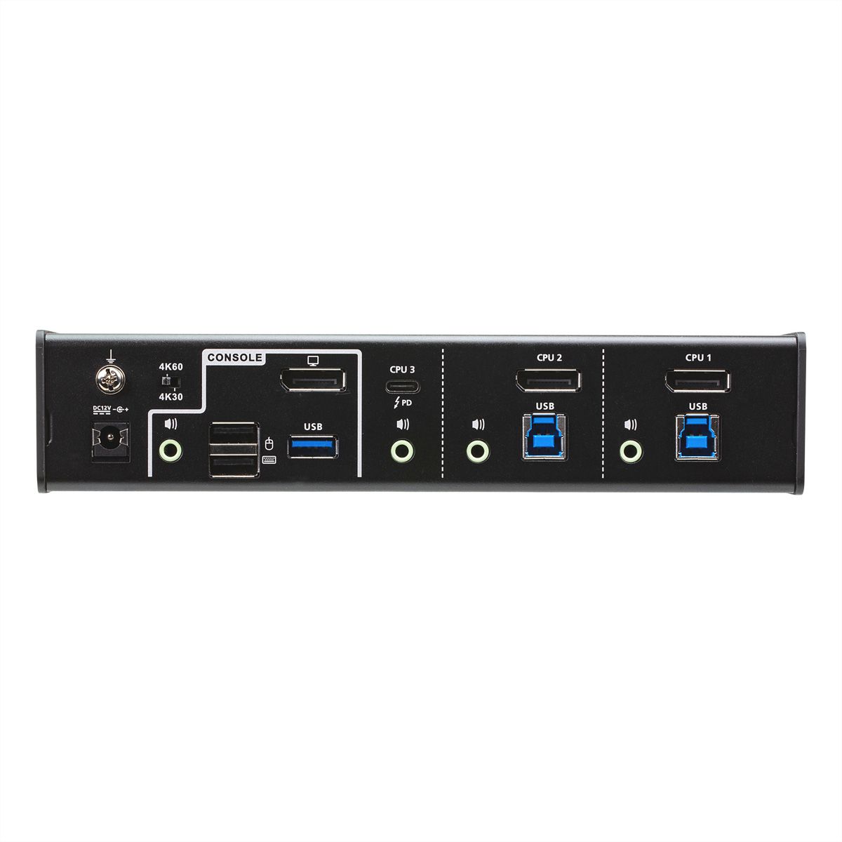 ATEN CS1953 3-Port USB-C DisplayPort Hybrid KVM