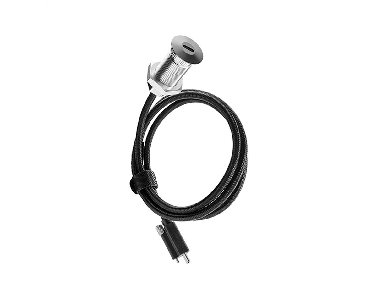 BACHMANN Ochno Socket Alu 1,0m silber