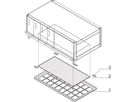 SCHROFF Ersatzluftfilter - FILTERMATTE 63TE (ERSATZ)