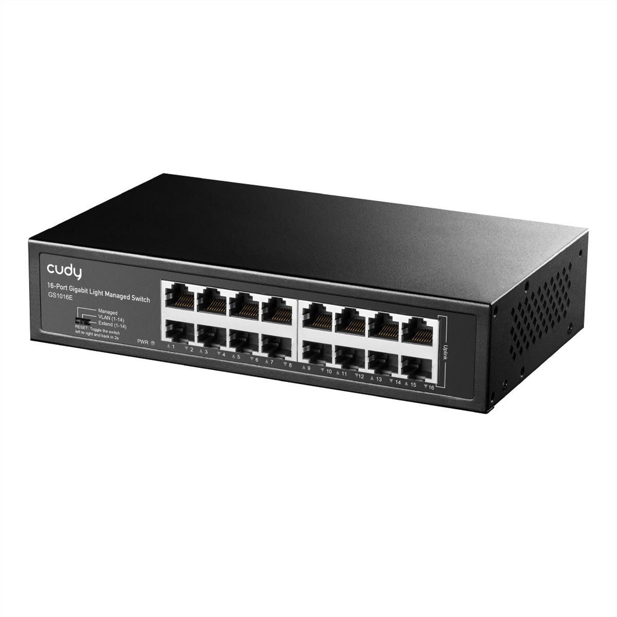CUDY GS1016E 16-Port Gigabit Switch Light Managed