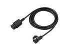 BACHMANN Netzkabel Schutzkontakt - IEC320-C19 16A/250V, unverpackt, schwarz, 3 m