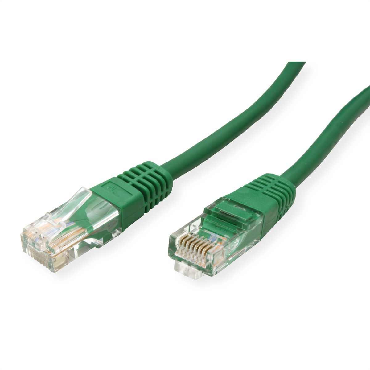 ROLINE Patchkabel Cat.5e (Class D) UTP, PoE, grün, 2 m
