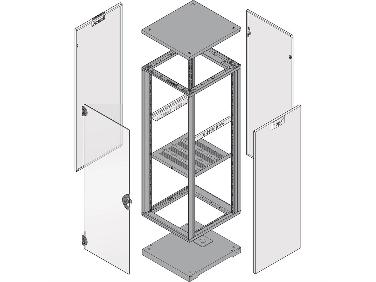 SCHROFF Dichtung IP 40 - IP40 DICHTUNG