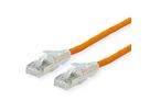 DÄTWYLER Patchkabel Kat.6A (Class EA) S/FTP, CU 7702 flex LSOH, AMP v2, orange, 2 m