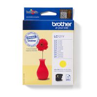 Brother LC121Y Druckerpatrone 1 Stück(e) Original Gelb