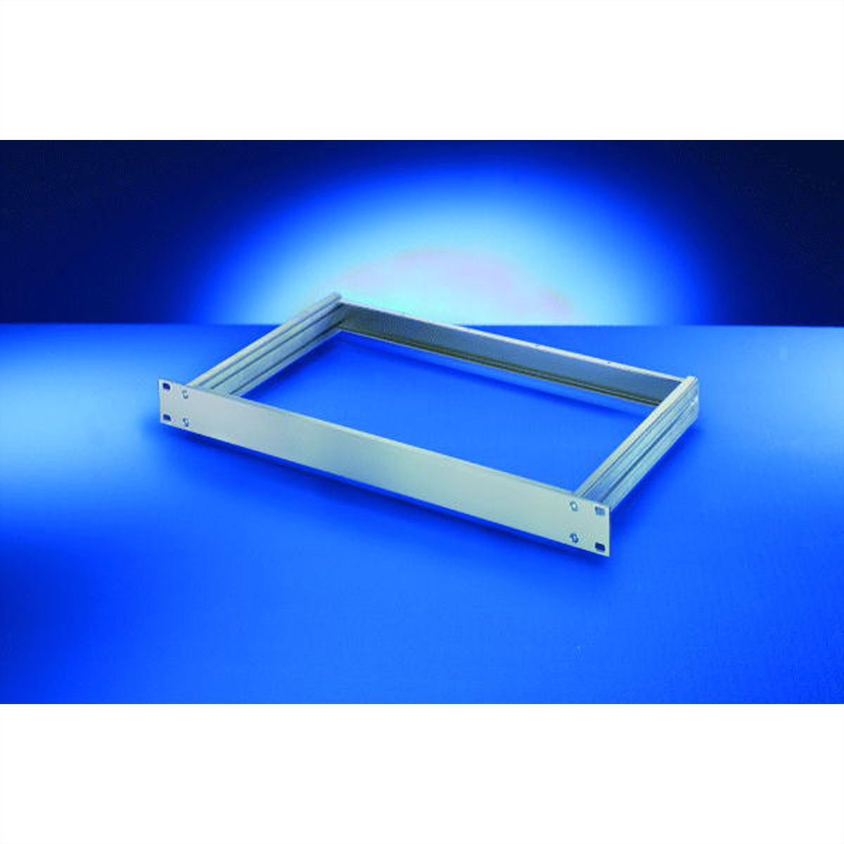 SCHROFF 19"- Einschub Aluminium (Grundbausatz) - MULTIPAC GRUNDAUSB.2HE 220T