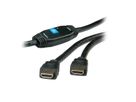 ROLINE HDMI High Speed Kabel, mit Repeater, 30 m