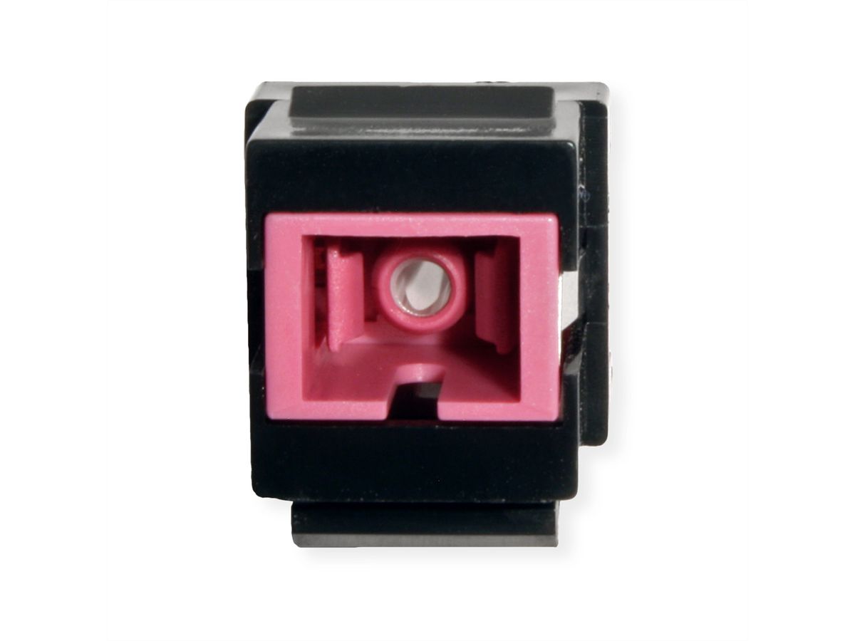 ROLINE Keystone LWL-Adapter SC/SC Simplex, Multimode, OM4