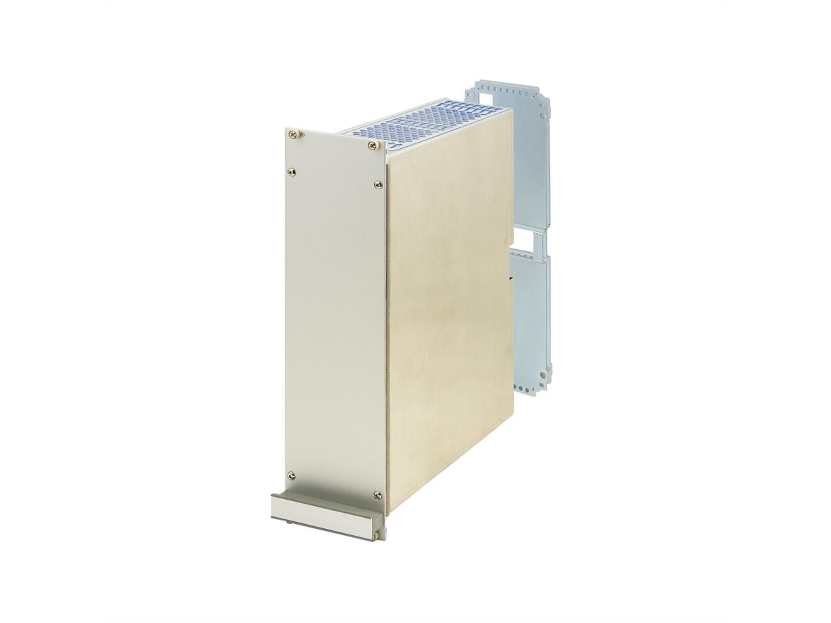 SCHROFF Kassetten PRO 6 HE-Bausätze, Frontplatte geschirmt (Textildichtung) - KAS S1 FS EMV 6HE 42TE 167T