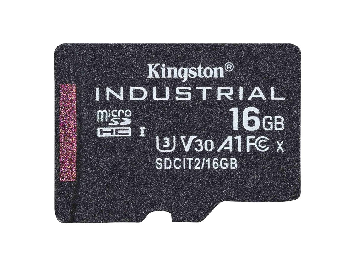 Kingston Technology Industrial Speicherkarte 16 GB MicroSDHC UHS-I Klasse 10