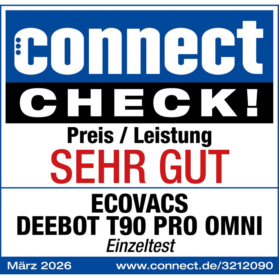 Ecovacs Saugroboter T90 PRO OMNI Deebot, schwarz