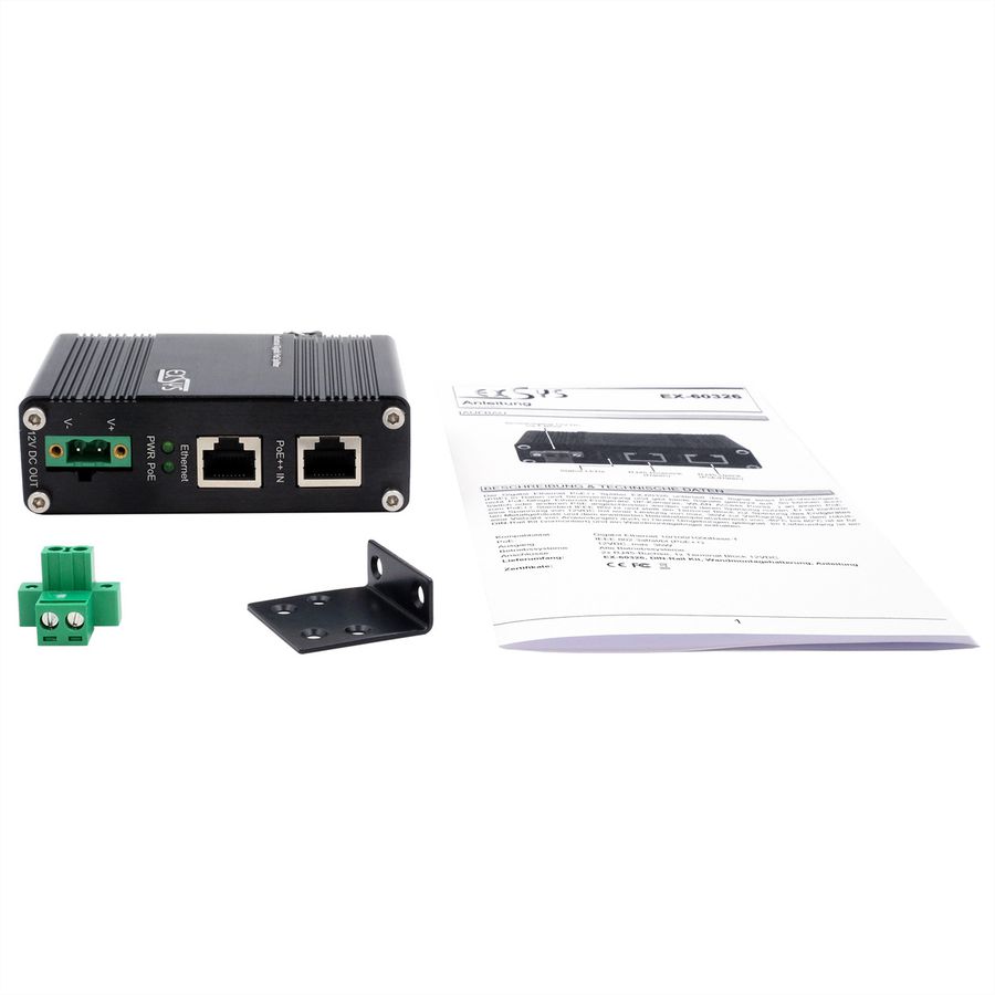 EXSYS EX-60326 PoE++ Splitter