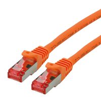 ROLINE Patchkabel Cat.6 S/FTP (PiMF), Component Level, LSOH, orange, 0,3 m