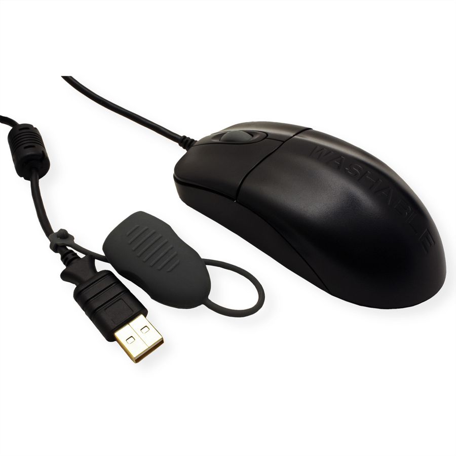 SEAL SHIELD Silver Storm Mouse USB black STM042