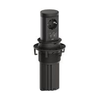 BACHMANN ELEVATOR2 1xCEE7/3, 1xUSB C/C 45W RAL9005 0,5m ISV