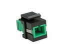 ROLINE Keystone LWL-Adapter SC/SC Simplex, Single Mode, OS2, APC